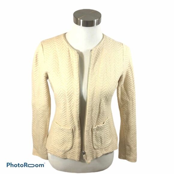 Anthropology Rosie Neira Cotton Geo Diamond Jacket - Picture 7 of 8